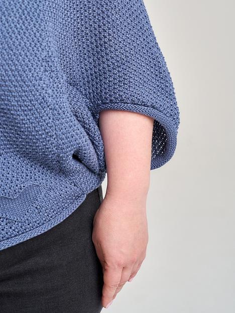 Кардиган Аванта синий 44-52, 54-62 ОПТ фото 10