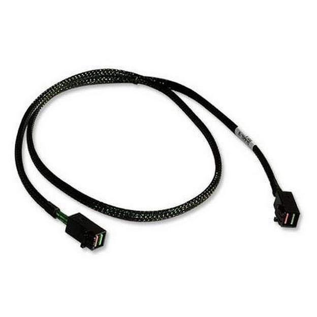 Кабель Luxshare L285HM011-SD-R, INT, SFF8643-SFF8643 (HDmSAS -to- HDmSAS internal cable, w/SideBand), 30cm фото 1