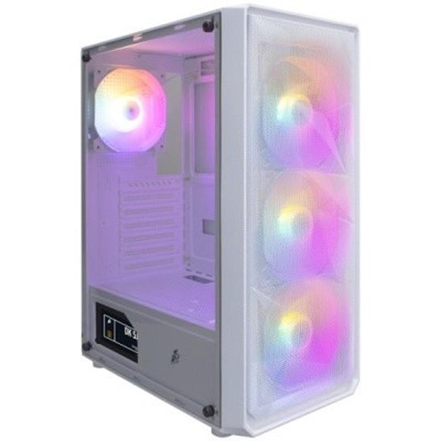 STPLAYER FD3 White / ATX / 4x120mm LED fans inc. / FD3-WH-4F1-W фото 1