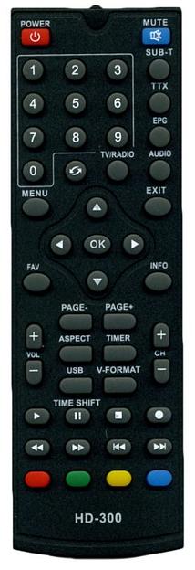 Ресивер DVB-T2 Сигнал HD-300 черный фото 2