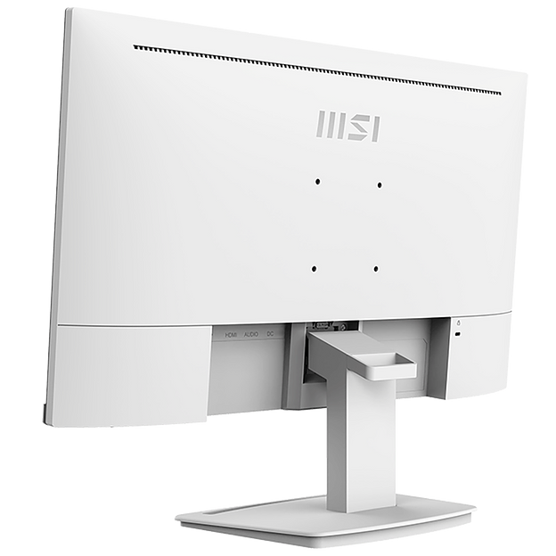Монитор 23.8" MSI PRO MP243XW White (IPS, 1920x1080, HDMI+DP, 4 ms, 178°/178°, 300 cd/m, 1000:1 (100M:1), 100Hz, Spk) фото 5