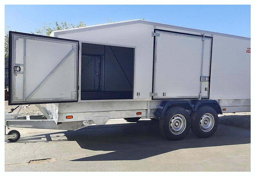 Прицеп фургон автовоз 5 м фото 5