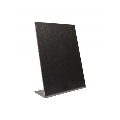 Табличка 210*300 мм. А4 меловая вертикал. L-образная тейбл тент /1/ фото 1