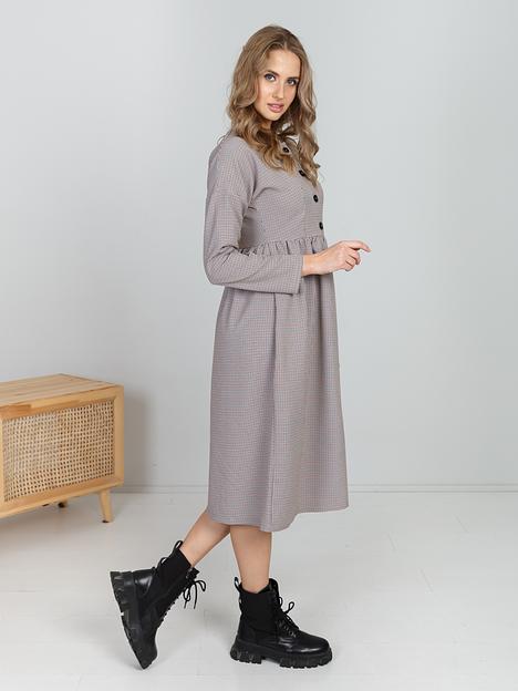 Платье женское с пуговками «WE ARE FAMILY» АРК006-2021-074 опт фото 6
