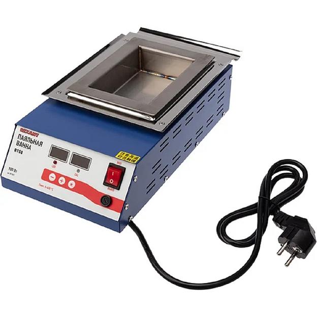 Rexant (09-9071) Паяльная ванна, модель R150, 900Вт, 150х100х45мм, 0-400 °C, цифровая фото 1