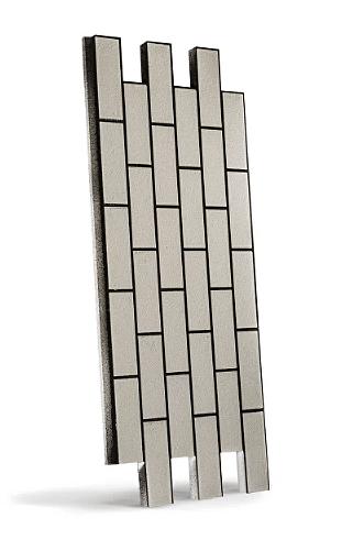 Термопанель Клинкер 1480х580 мм Серый Тюмень фото 1