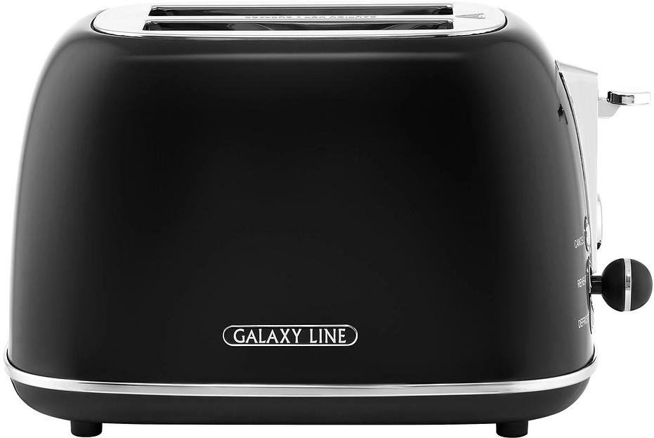 Тостер Galaxy Line GL 2920 900Вт черный фото 1