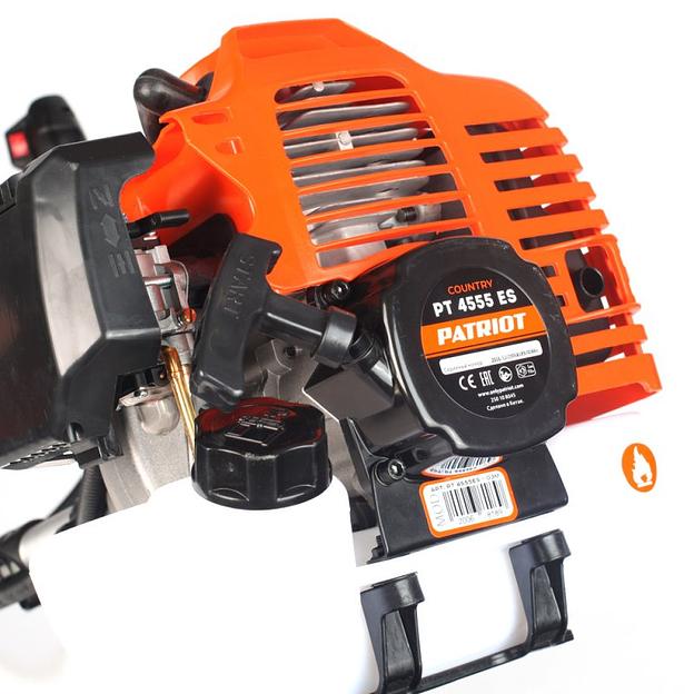 Триммер бензиновый Patriot PT 4555ES Country 2.5л.с. неразбор.штан. реж.эл.:леска/нож фото 4