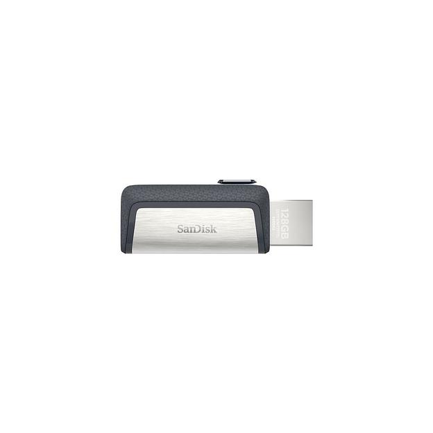 Флешка USB Sandisk Ultra Dual Drive 256ГБ, USB3.0, серый и черный [sdddc2-256g-g46] фото 1