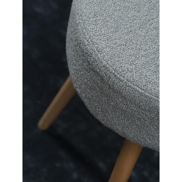 Табурет Carter, букле, серо-голубой фото 9