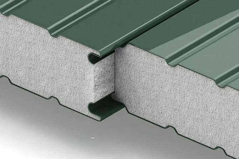 Сэндвич-панель кровельная 200 мм, пенополистирол фото 4