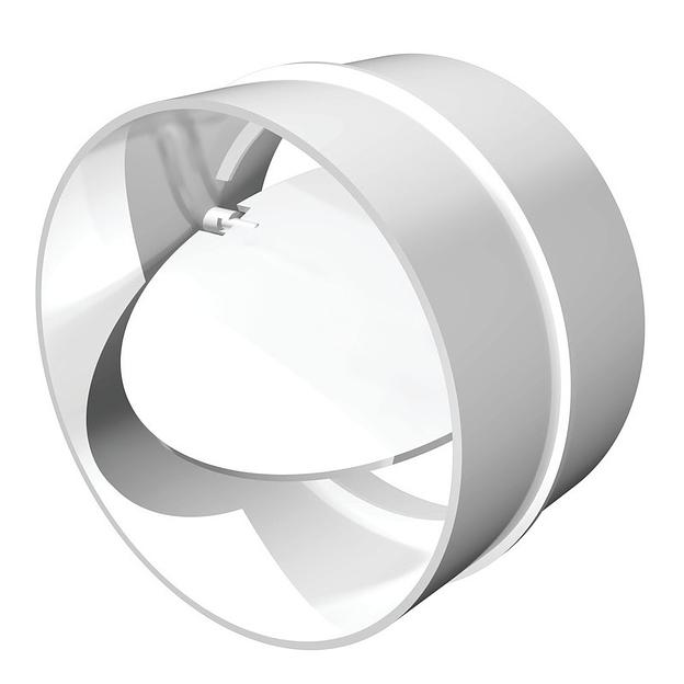 Соединитель с клапаном круглых каналов Эра СКПО - 10СКПО - 100 мм фото 1