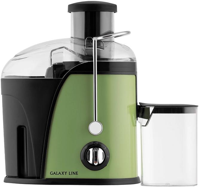 Соковыжималка центробежная Galaxy Line GL 0815 850Вт рез.сок.:550мл. зеленый фото 2