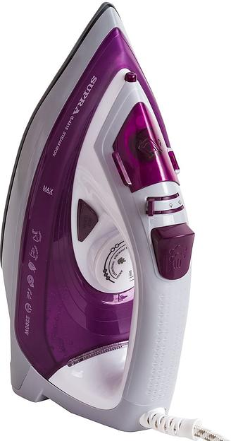 Утюг Supra IS-2215 2200Вт фиолетовый/белый фото 1