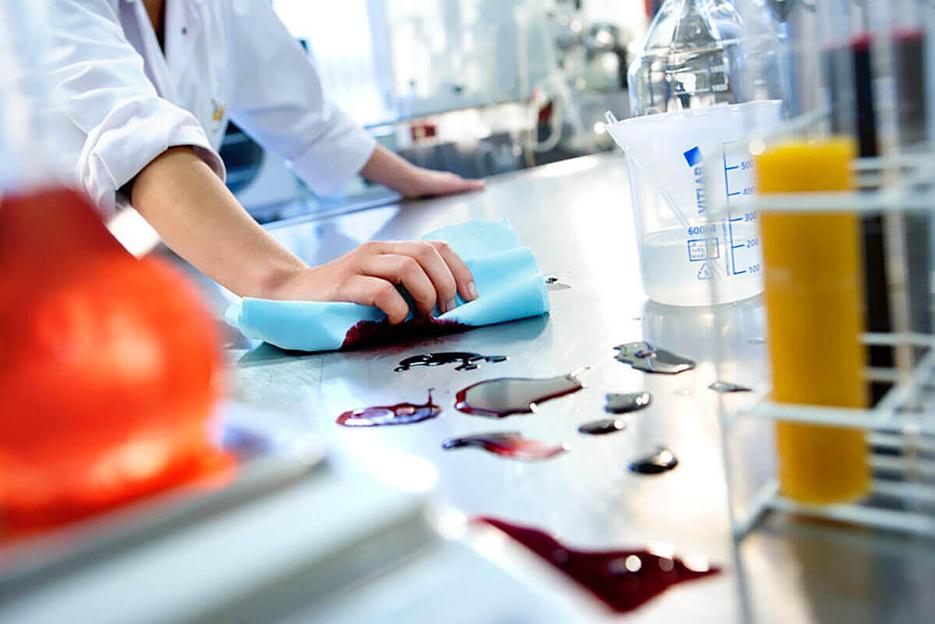 Универсальные безворсовые салфетки в рулоне Higen S90 синие, 72 gsm, 30x38 см, 55/45, 500 лст./рул. 7975 фото 8