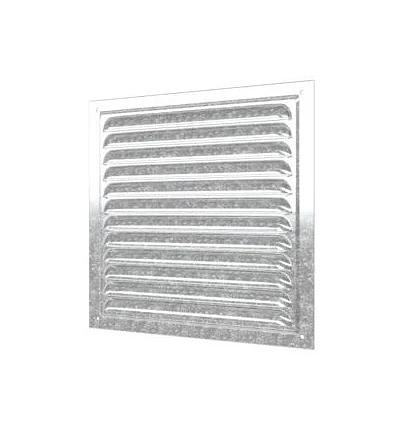 Решетка приточно-вытяжная стальная с оцинкованным покрытием МЦ - 2525МЦ - 250х250 фото 1