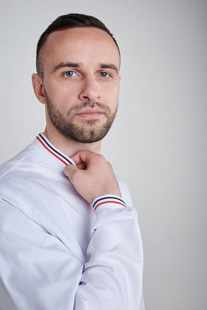 Doctor Big / Халат медицинский мужской (длинный рукав, на молнии, Ultra) арт. 5-86-24-5 фото 2