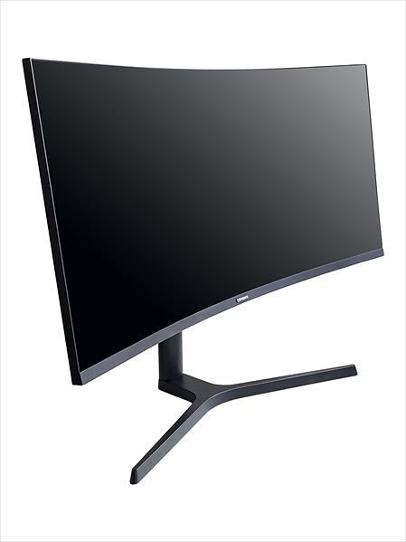 Монитор IRBIS NOBLEVIEW 34'' LED Monitor Curved 3440x1440, 21:9, VA, 400 cd/m2, 4000:1, 3ms, HDMI, DP, USB-C(65W), USB-Ax2, USB-B, PJack, Audio output, 165Hz, Tilt, Height, Swivel, внешн. бп, VESA, Black 3y (IMVW34UIDL) фото 2