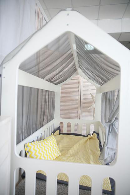 Кровать-домик ЛДСП ОПТ фото 4