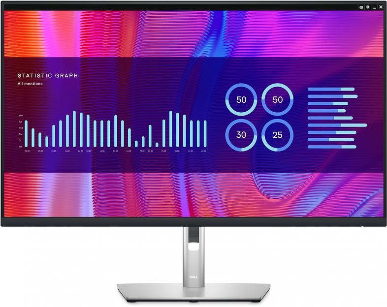 Монитор Dell 32" P3223DE черный IPS LED 5ms 16:9 HDMI матовая HAS Pivot 1000:1 350cd 178гр/178гр 2560x1440 DisplayPort USB 11.7кг фото 1