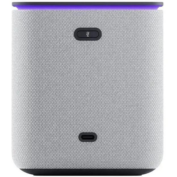 Умный динамик, Умная колонка Яндекс Станция Миди с Алисой, с Zigbee, 24Вт, серый. (YNDX00054GRY) фото 2