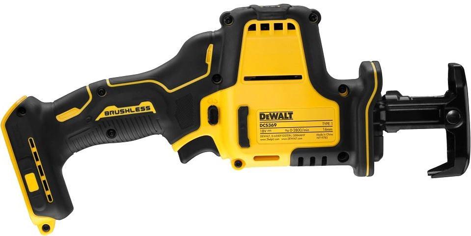 Сабельная пила DeWalt DCS369NT-XJ аккум. 2800ход/мин ДА фото 4