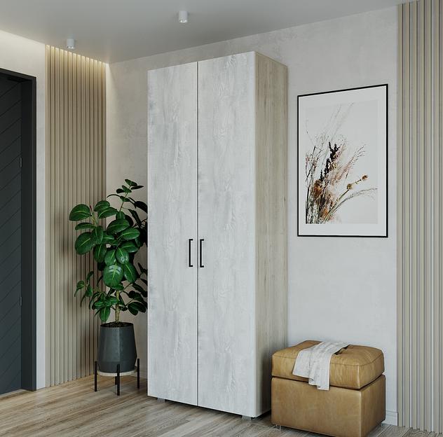 Шкаф двустворчатый «Пайн» арт.ПП1 ОПТ фото 1