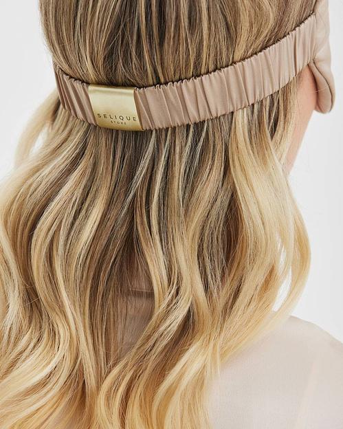 Шёлковая маска для сна Classic «Cappuccino» ОПТ фото 8