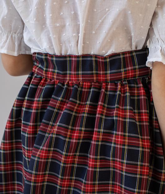 Юбка школьная на девочку KristiKlo в клетку ОПТ фото 9