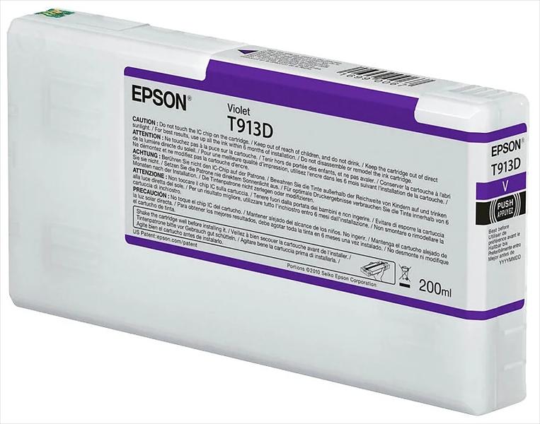 Картридж Epson T913D Violet Ink Cartridge (200ml) (C13T913D00) фото 1