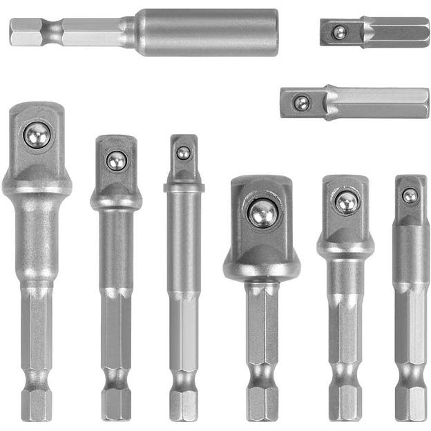 Переходник для торцевых головок (9 шт.) Horusdy SDY-96032 фото 1
