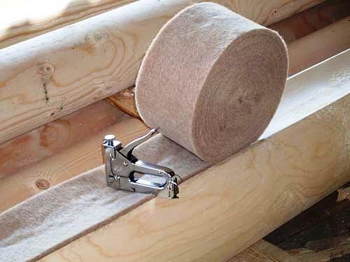 Утеплитель межвенцовый Джут 1 сорт 8-10×125 мм плотностью до 500 г/м² опт фото 1