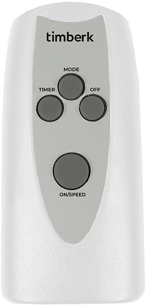 Вентилятор напольный Timberk T-SF1602RC 45Вт скоростей:3 ПДУ белый фото 2