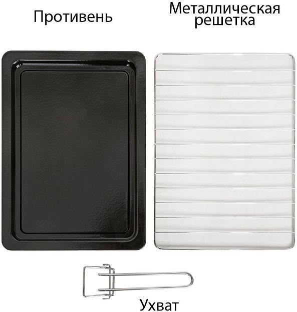 Электропечь Supra MTS-3291 1600Вт белый фото 10