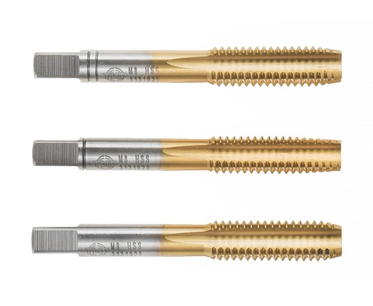 Комплекты ручных метчиков HSSCo5 фото 1