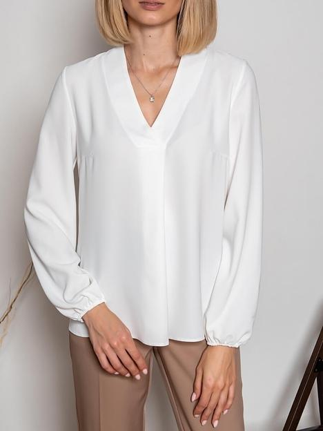 Блузка V-образный вырез «Анна» WE ARE FAMILY АРК006-2021-129 опт фото 4