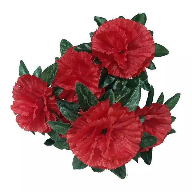 Букет гвоздики на 7 голов 36см 374-727 фото 1