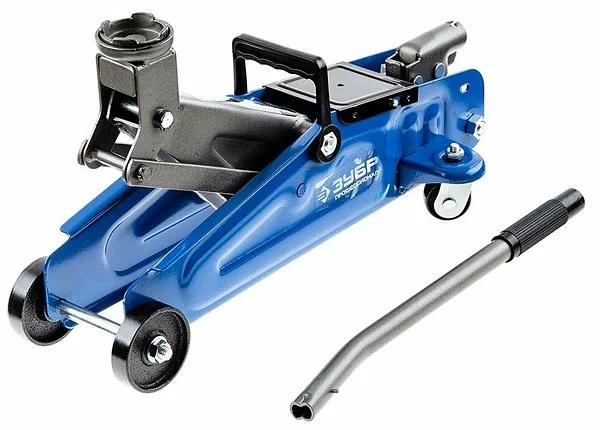 Домкрат Зубр «43053-2-К» Т30 гидравлический подкатной в кейсе ОПТ фото 4