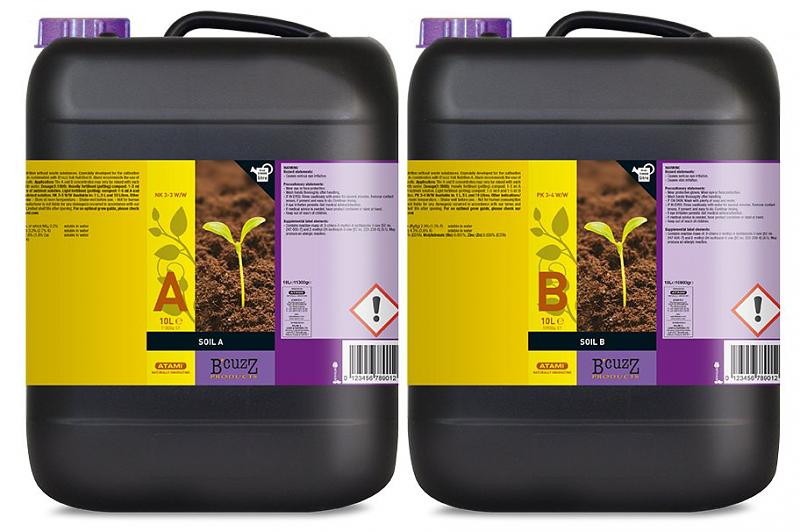 Удобрение ATAMI B’cuzz Soil Nutrition A+B 5л фото 1