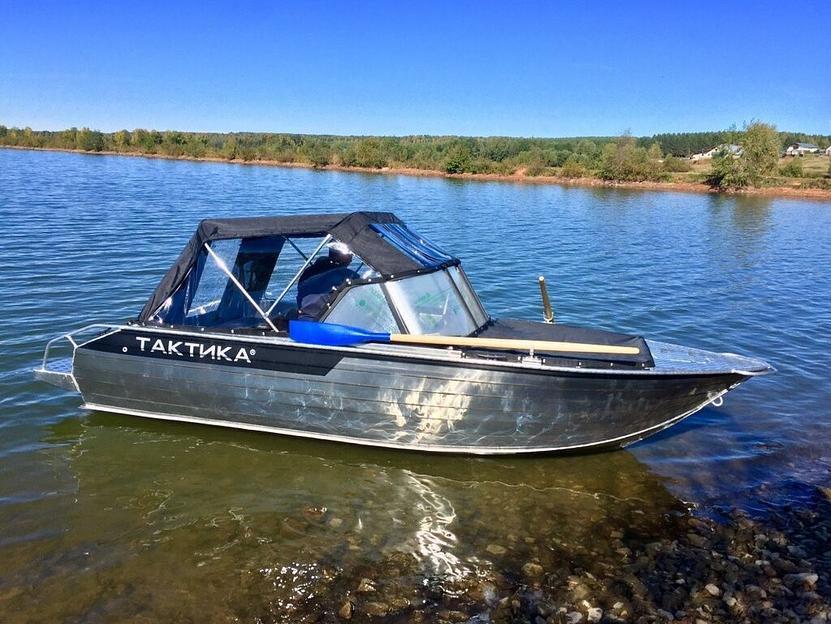 Алюминиевый катер Тактика 430 DC Lite, 458*165*81 см фото 2
