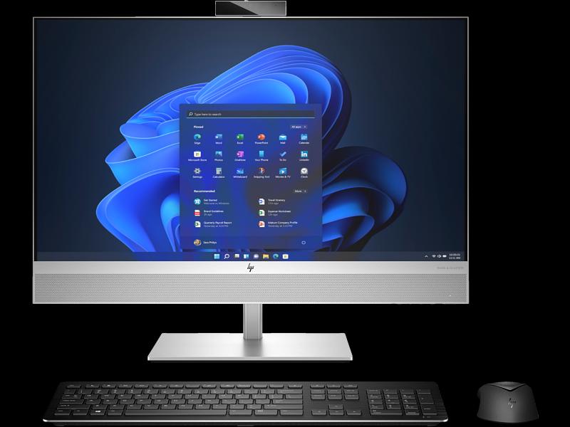 Моноблок HP EliteOne 870 G9 All-in-One Touch 27" IPS QHD(2560x1440)Core i7-14700,16GB,512GB,eng wrless kbd/mouse,WiFi,BT,Height Adjust Stand,5MP,Win11Pro,1Wty фото 1