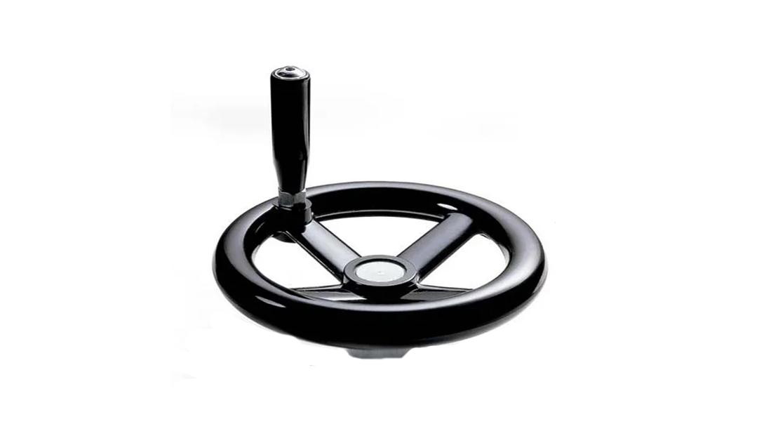 Штурвал ручка для станка диаметр 160 мм, посадка 16 мм, паз 5 мм ОПТ фото 1