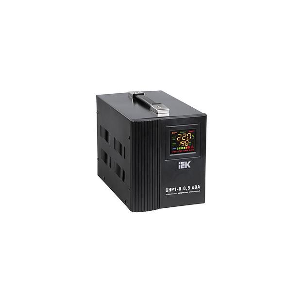 Стабилизатор напряжения IEK Home, черный [ivs20-1-00500] фото 1