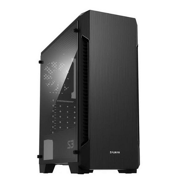 Корпус Zalman S3 черный без БП ATX 2x120mm 2xUSB2.0 1xUSB3.0 audio bott PSU фото 2