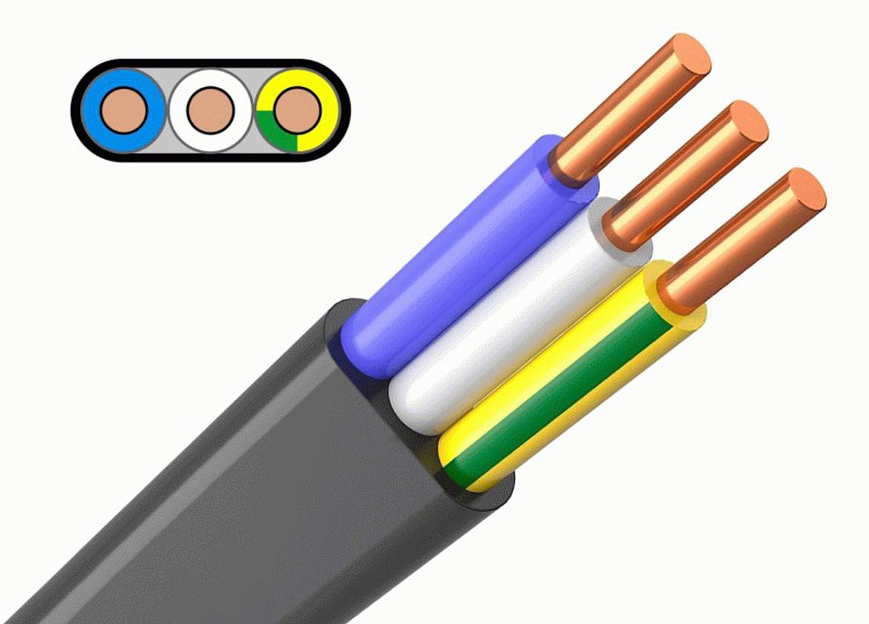 Кабель ВВГнг-LS 3х1,5 опт фото 1