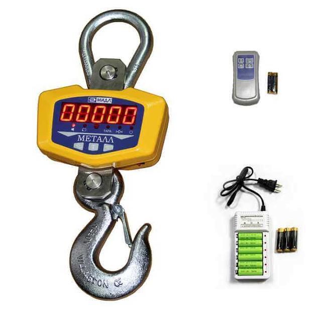 Крановые весы К 3000 ВИДА «Металл 1.1» фото 4