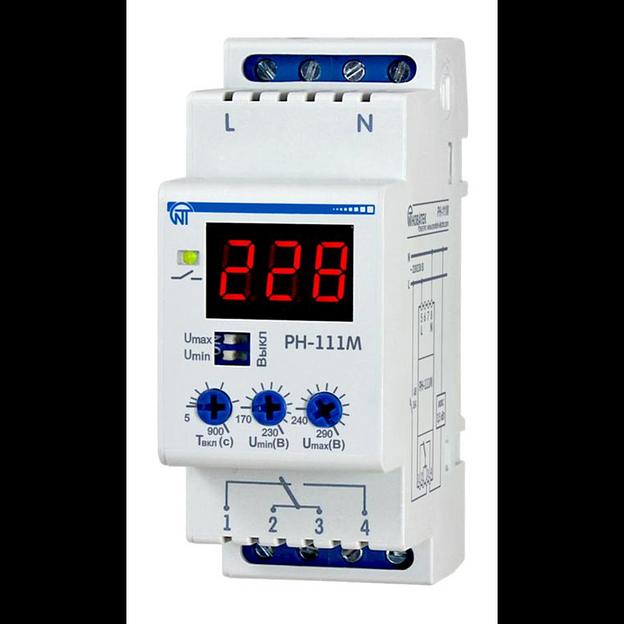 Реле напряжения РН-111М 1ф НовАтек-Электро 3425601111 фото 1