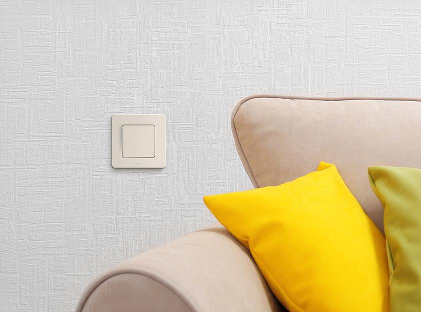 Legrand 673601 Выключатель одноклавишный - INSPIRIA - 10 AX - 250 В~ - слоновая кость фото 7