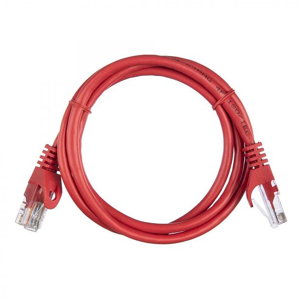 Кабель ACD Патч-корд ACD-LPU5E-10R |ACD-LPU5E-10R| Cat5e UTP 24AWG 4Pair, 7/0.18мм CCA Красный,1.0м, (741432) фото 1