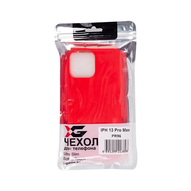 Чехол для телефона X-Game XG-PR96 для Iphone 13 Pro Max TPU Красный фото 3